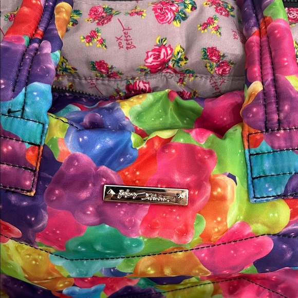 Betsey Johnson Rainbow Gummy Bear Tote - Multi - Picture 6 of 9